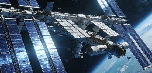 についての最新の会社ニュース 太空基太陽光発電の将来性 青い海