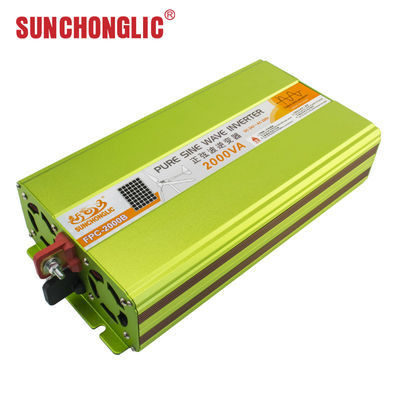 Buen precio Inversor de potencia de onda senoidal pura de 2000W con 5V 1000mA USB y conversión de CA a CC de 94% de eficiencia en línea