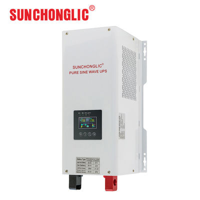Inverter Gelombang Sinus Murni 3000VA dengan Penstabil Tegangan Internal dan Pengisi Daya Inverter UPS Frekuensi Rendah