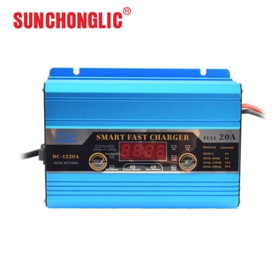 Giá tốt. Bộ sạc ắc quy AGM GEL 12V 20A thông minh với chức năng khởi động động cơ ô tô và phát hiện ắc quy trực tuyến