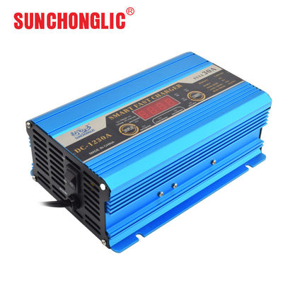 Buen precio Cargador de batería AGM GEL de salida 30A con función de arranque del motor del coche y pantalla LED para baterías de plomo ácido en línea