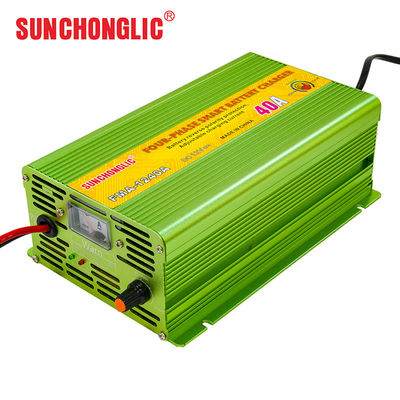 Goede prijs 40A AGM GEL-accu-oplader met vierstapsoplading en AC220V-invoer voor loodzuurbatterijen online