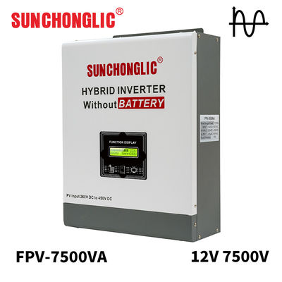 Bom preço Fácil Instalação Inversor Solar Híbrido 7.5kw Off Grid MPPT 450V PV on-line