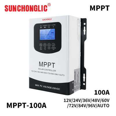Buon prezzo Controller di carica solare 100A MPPT con tracciamento automatico e interfaccia di comunicazione RS485 per una regolazione efficiente dei pannelli solari in linea