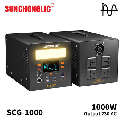 Good price 1000W AC Output Solar Powered Generator with Pure Sine Wave Inverter and LiFePO4 Battery for Home and Outdoor Use online