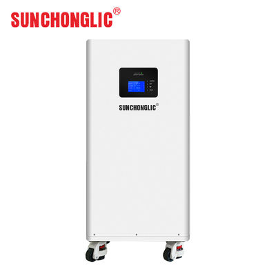 Good price 6.2KW Hybrid Solar Inverter with 15KWH LiFePO4 Battery Home Energy System and Pure Sine Wave Output online