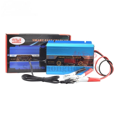 İyi bir fiyat. Akıllı 12 Volt 20 Ampere Şarj Aracı Kurşun Asit Akü Şarj Aracı 220V 50Hz çevrimiçi