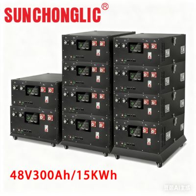 Giá tốt. Pin ắc quy LiFePO4 thông minh IntelliStack BMS 51.2V 300Ah có thể xếp chồng với dung lượng 15.36kWh trực tuyến