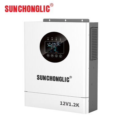 Guter Preis 1,2 kW Reiner Sinuswellen Hybrid-Solar-Wechselrichter mit MPPT, dualem AC/PV-Laden und USV-Funktion Online
