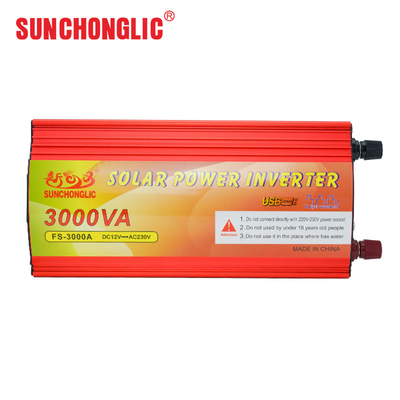 3000VA 12V To 220V Power Inverter Easy Installation Long Lasting Antirust