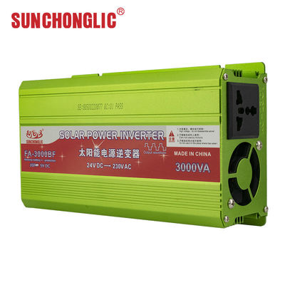 Bom preço Inversor de onda senoidal modificada de 24V 3000va com interface USB 5V para energia solar off-grid on-line