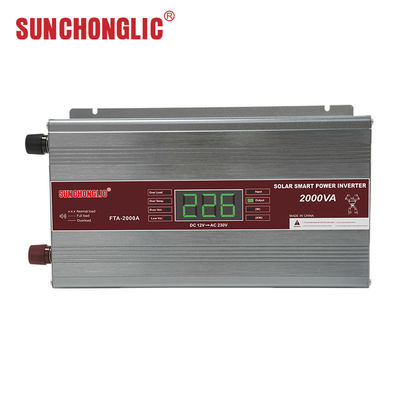 Good price 2000W Solar Smart Power Inverter with LED Display and Smart MCU Control DC 12V to AC 220V online