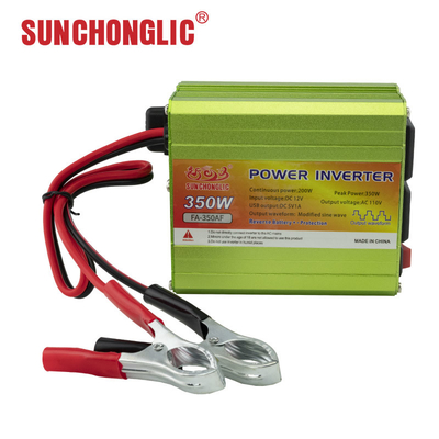 12v 110v 350 Watt Power Inverter 60Hz 350VA Off Grid Modified Sine Wave