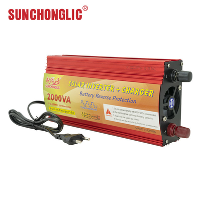 Good price 15A Inverter With Charger 2000va Modify Sine Wave 2kw Off Grid Solar Inverter 12v 220v online