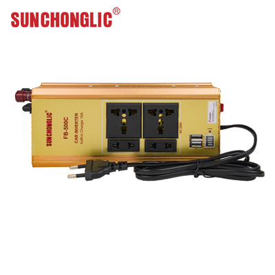 Good price 500va Modified Sine Wave Car Inverter Socket Converter With Charger 12v To 220v online