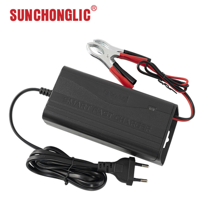 Good price Three Phase Gel Car Battery Charger Input AC 100V 12V 5A Energy Efficient online