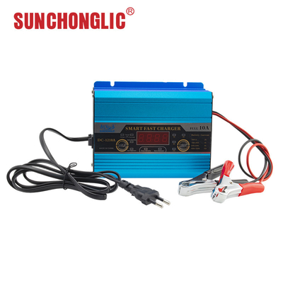 Good price 12v 10A AGM GEL Battery Charger Lead Acid Car 3 Stage Automatic Battery Charger online