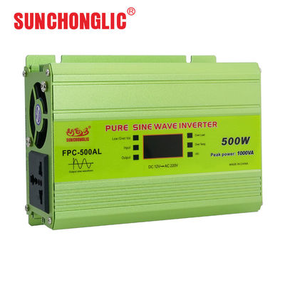İyi bir fiyat. 12V DC - 220V AC Dönüşümü için 50Hz Çıkışlı 500W Enerji Tasarruflu Saf Sinüs Dalga Güç İnvertörü çevrimiçi