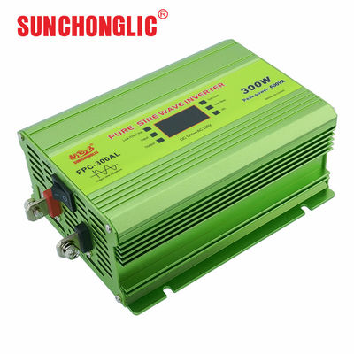 Bon prix Onduleur à onde sinusoïdale pure 300W pour batteries au plomb avec ventilateur à vitesse régulée intelligente en ligne
