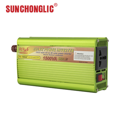 Good price 1500va Inverter With Charger Modified USB 5V 1A 12v To 220v Inverter online