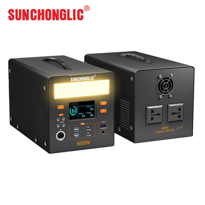 Good price 12.8V Solar Power Generator 60AH 600W AC Output Smart Charging Maintenance Free online