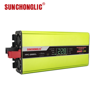 12v 220v 2000w Ups Charger Inverter Emergency Lighting Sine Wave UPS Inverter