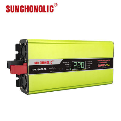 Guter Preis 2000W Reiner Sinus Wechselrichter USV mit Notbeleuchtung und Solar-Ladegerät Online