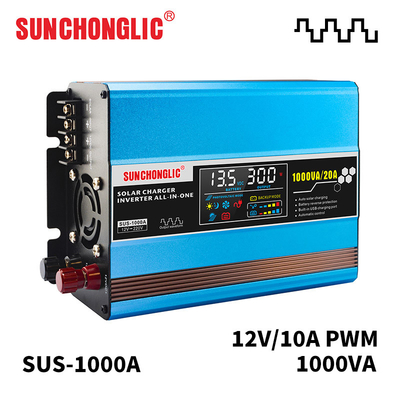 Good price 12v To 220v Solar Charge Inverter 1000va 1000w Modified Sine Wave Power Inverter online