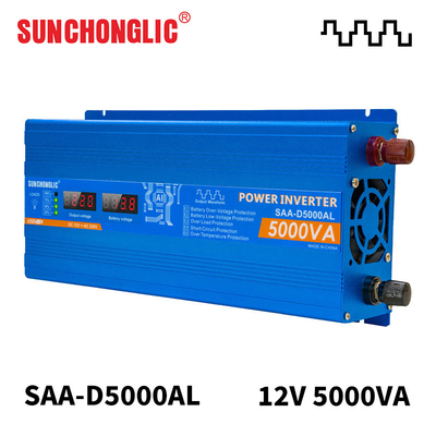 quality 5000W Modified Sine Wave Inverter 5V 1A USB 12v Output 220v Led Display Inverter factory