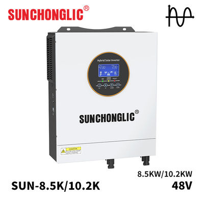 Dobra cena. 8.5kW Hybrydowy Inwerter Solarny z Dwoma MPPT i Czystym Sinusem dla Zastosowań Off-Grid w Internecie