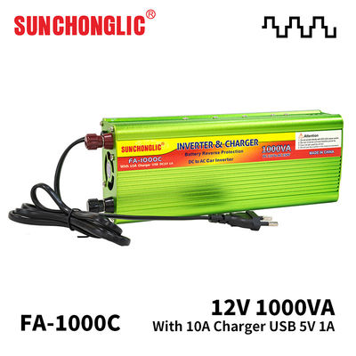 좋은 가격 5V 1A USB 충전 인터페이스 및 수정 사인파 출력을 갖춘 1000와트 전력 인버터 충전기 온라인으로