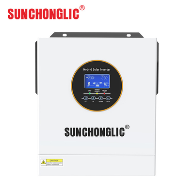 Buen precio Inversor solar híbrido de 5500KW, entrada fotovoltaica de 500V, inversor de potencia para paneles solares de fase dividida en línea