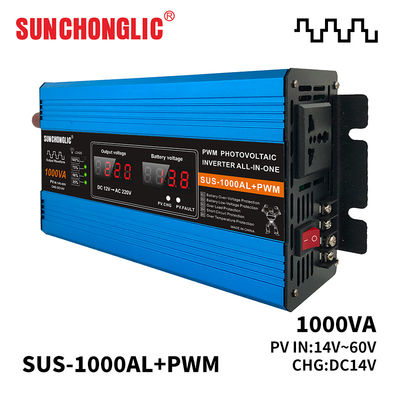 良い値段 12vから220vの太陽電池充電インバーター 1000va 1000wのシヌス波電源インバーター オンライン