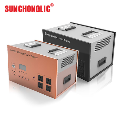3000W Portable Solar Generator for Home  Camping and Emergency Use