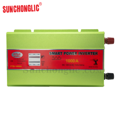 İyi bir fiyat. 1000w Smart Off Grid 1000w Modified Sinus Wave Inverter 12v Dc'den 110v AC çıkışına çevrimiçi