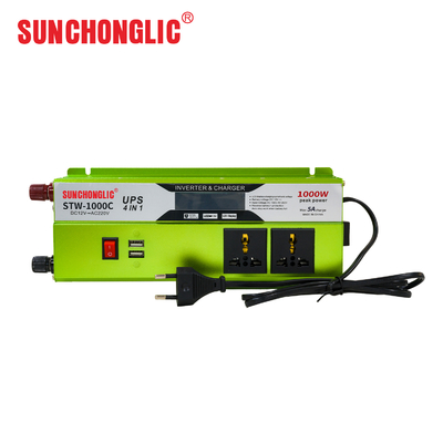 좋은 가격 충전기 DC 12V ~ AC 220V가있는 1000W 1000VA 홈 사용 인버터 온라인으로