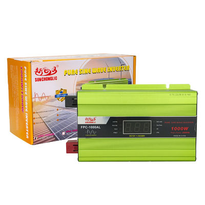 قیمت خوب اینورتر قدرت موج سینس خالص 1000 وات با شارژ USB و خروجی موج سینس خالص برای قدرت ثابت AC آنلاین