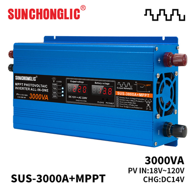 Guter Preis 3000W Solarenergie -Wechselrichter mit MPPT DC zu AC -Konverter 12V bis 220 V modifizierter Sinuswellenausgang Online