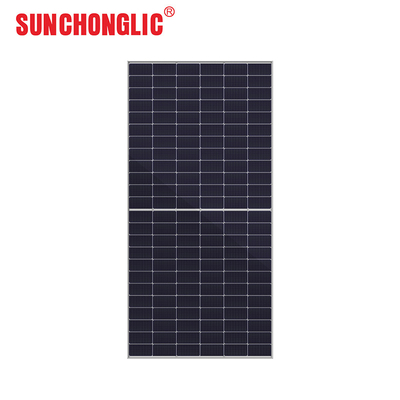 Goede prijs 600W 182-cel zonnepaneel. 144TB en 1500V DC voor maximale efficiëntie. online