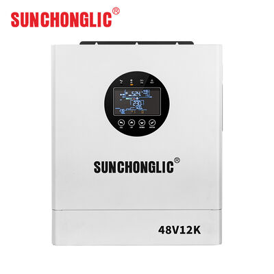 Qualidade Inversor Solar Híbrido MPPT 12KW 48V Inversor Carregador de Onda Senoidal Pura com UPS fábrica