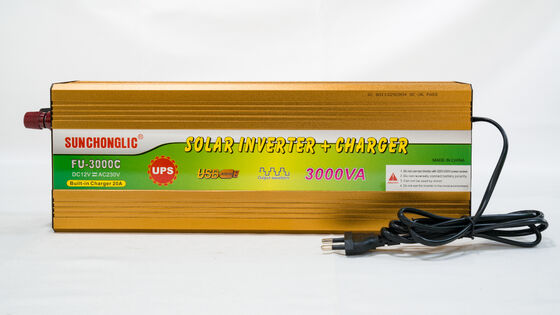 Giá tốt. Bộ sạc Inverter UPS Mặt trời sóng sinus sửa đổi cho nhà, 3000W / 3000VA, 12V đến 220V với nguồn cung cấp điện liên tục trong thời gian ngắt trực tuyến