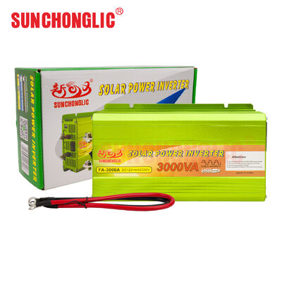 Giá tốt. FA hiệu suất cao 3000VA biến đổi sóng sinus Inverter. Bao gồm cả 5V 1A cổng USB 70%-80% chuyển đổi trực tuyến