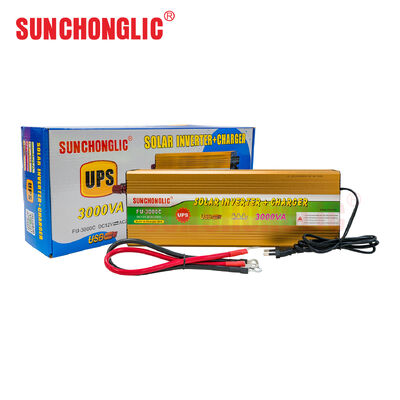Bon prix FU Conçu pour une sauvegarde fiable à domicile, ce chargeur inverseur UPS solaire à ondes sinusoïdales modifié de 3000 W convertit la puissance de 12 V en courant alternatif de 220 V, fournissant une alimentation ininterrompue pendant les pannes de courant. en ligne