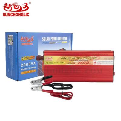 2000VA Modified Sine Wave Power Inverter - Energy-Saving, Eco-Friendly for Off-Grid Solar Systems