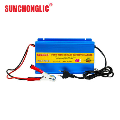 Bon prix Chargeur de batterie au gel 40A 12V avec charge en quatre étapes pour les batteries AGM et plomb-acide en ligne