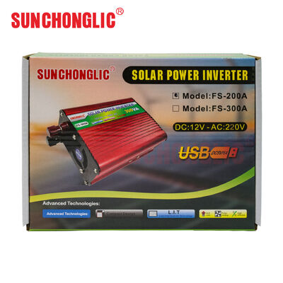 Kalite 200VA Modifiye Sinüs İnvertörü 12V - 220V DC - Ev Aletleri için AC Dönüştürücü fabrika