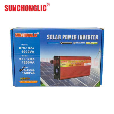 1500VA Peak Power Modified Sine Wave Inverter with Intelligent MCU Control and Aviation-Grade Low-Noise Design