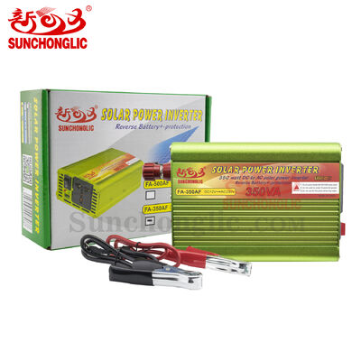 좋은 가격 FA-350AF 350W 피크 수정 시노 웨브 태양 전지 인버터 배터리 반 역 보호 및 5V 1A USB 포트 온라인으로
