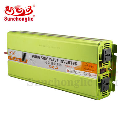 Buen precio Inversor de potencia de onda sinusoidal modificada FPC-3000B de 3000 W con potencia máxima de 6000 W y 94 % de alta eficiencia para uso fuera de la red en línea