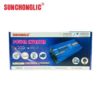 Good price SAA-D4000AL High Power Modified Sine Wave Inverter with 1400W Rated Power 3000VA Surge Power and LED Digital Meter online
